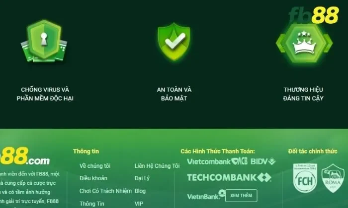 chính sách bảo mật Chính sách bảo mật Fb88 sử dụng nhiều biện pháp an ninh cao cấp