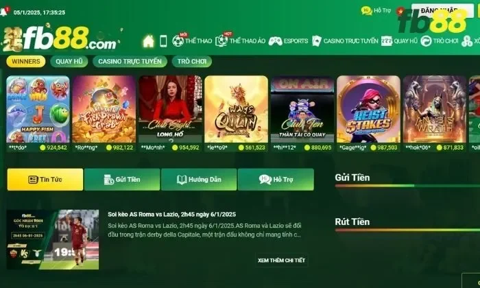 FB88 là một trong những nhà cái cá cược hàng đầu đến từ châu Âu