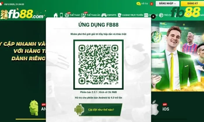 Tải FB88 Tải app FB88 trên Android